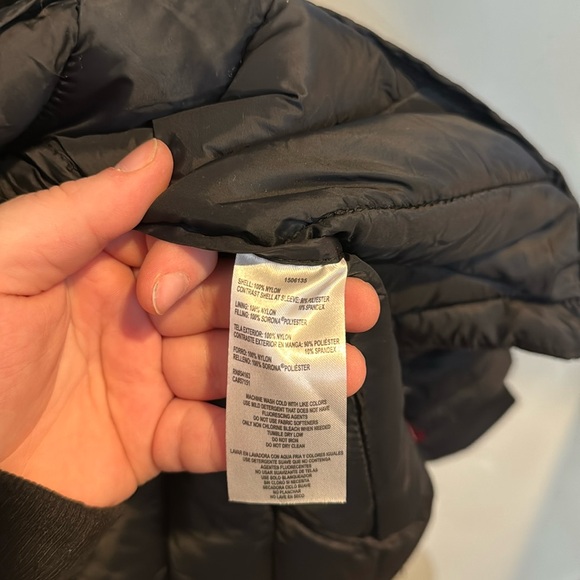 Tommy Hilfiger Women’s sz L black coat like new - Picture 3 of 3